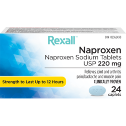 Rexall Naproxen Tablets 220mg 24